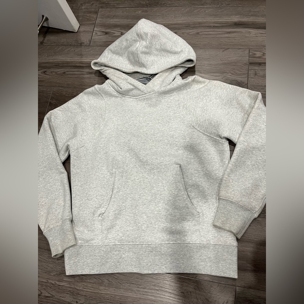 Women's Light Gray Hoodie Sweatshirt